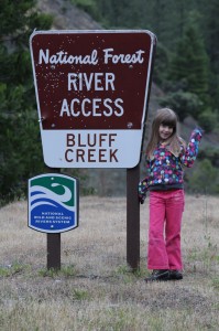 Maile at Bluff Creek